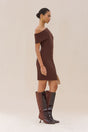 OCEANE KNIT DRESS - JAVA