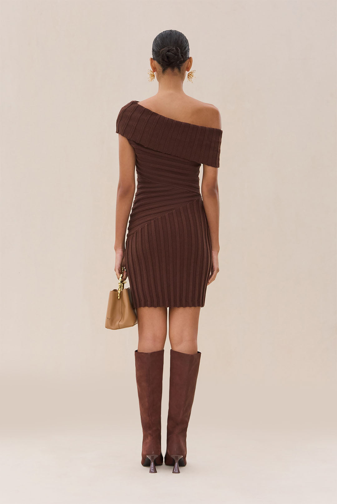 OCEANE KNIT DRESS - JAVA