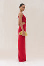COBIE GOWN - MERLOT