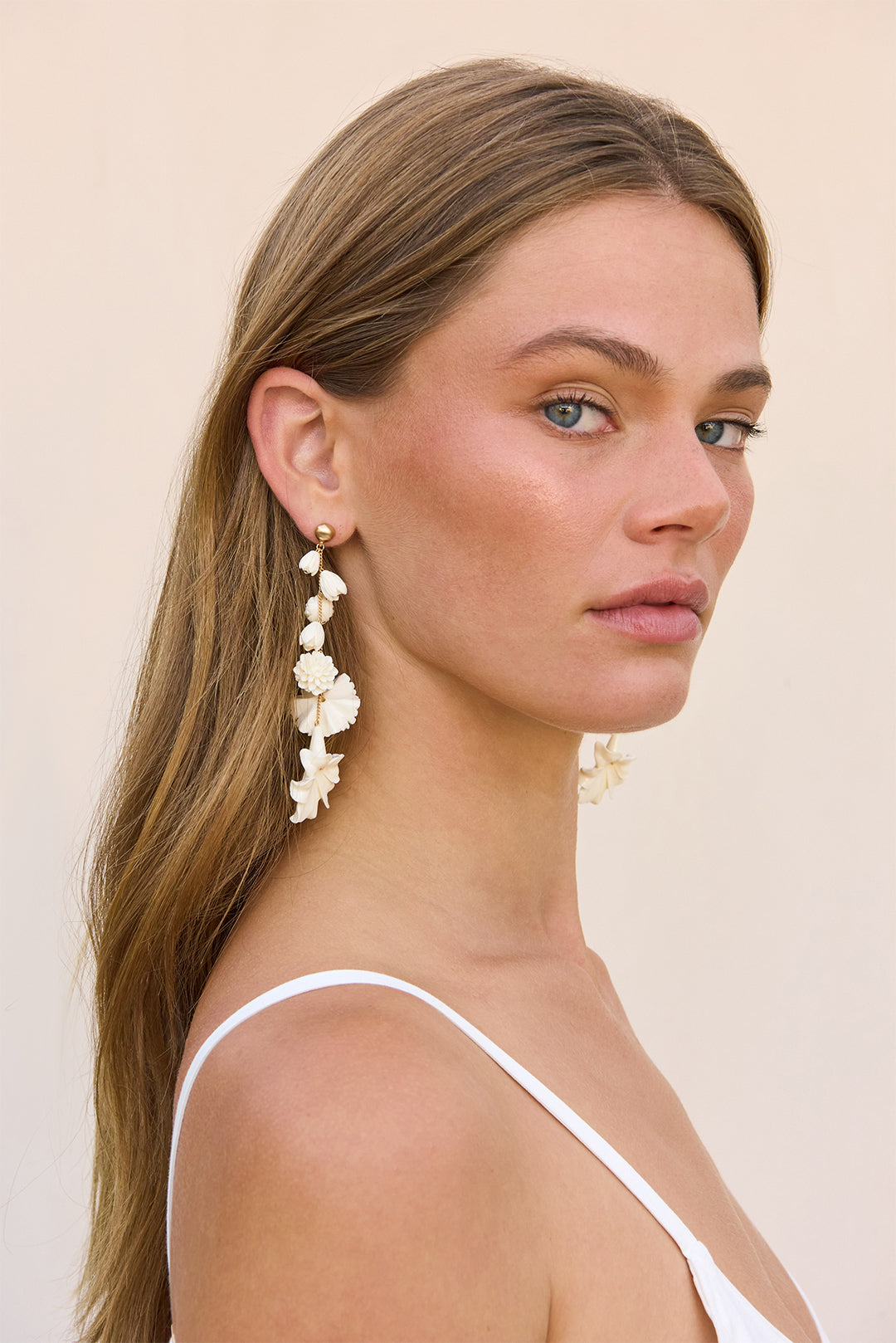 GIANA EARRING - IVORY