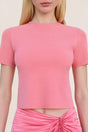 MILIOS KNIT TOP - BUBBLE