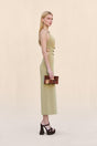 EVALEIGH KNIT DRESS - GOLD