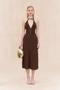 EVALEIGH KNIT DRESS - JAVA