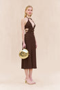 EVALEIGH KNIT DRESS - JAVA