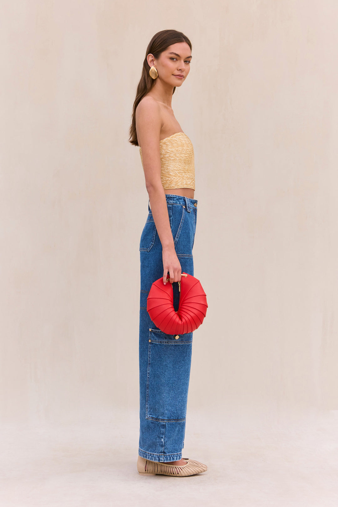 JACIRA TOP - NATURAL RAFFIA