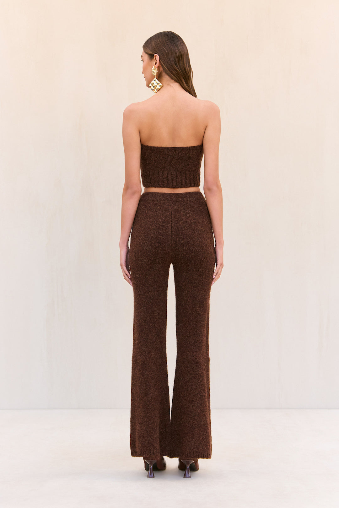 TANIA KNIT TOP - JAVA