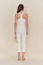 CRAWFORD KNIT TOP - OFF WHITE