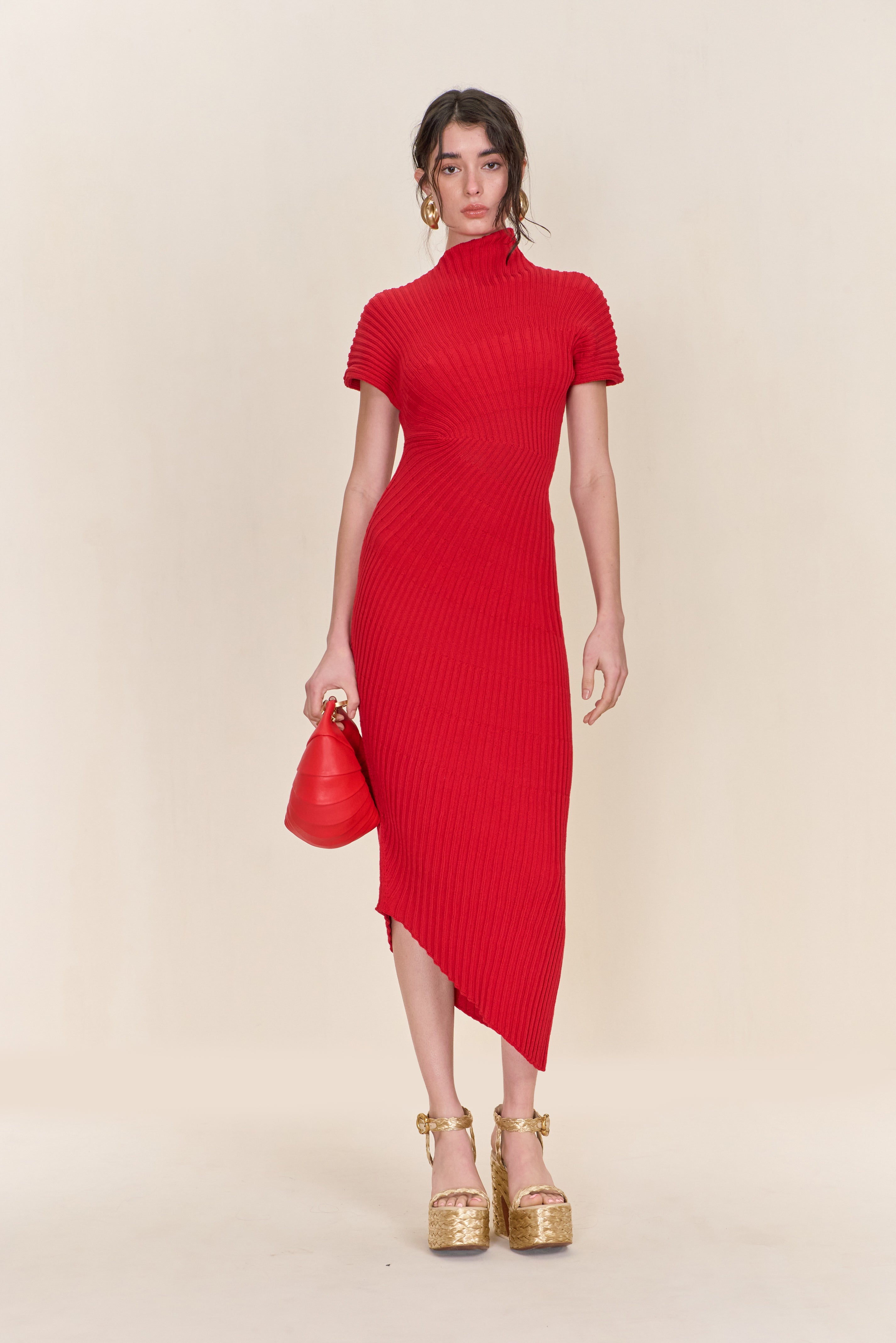CHRYSTA KNIT DRESS - GHERMEZ