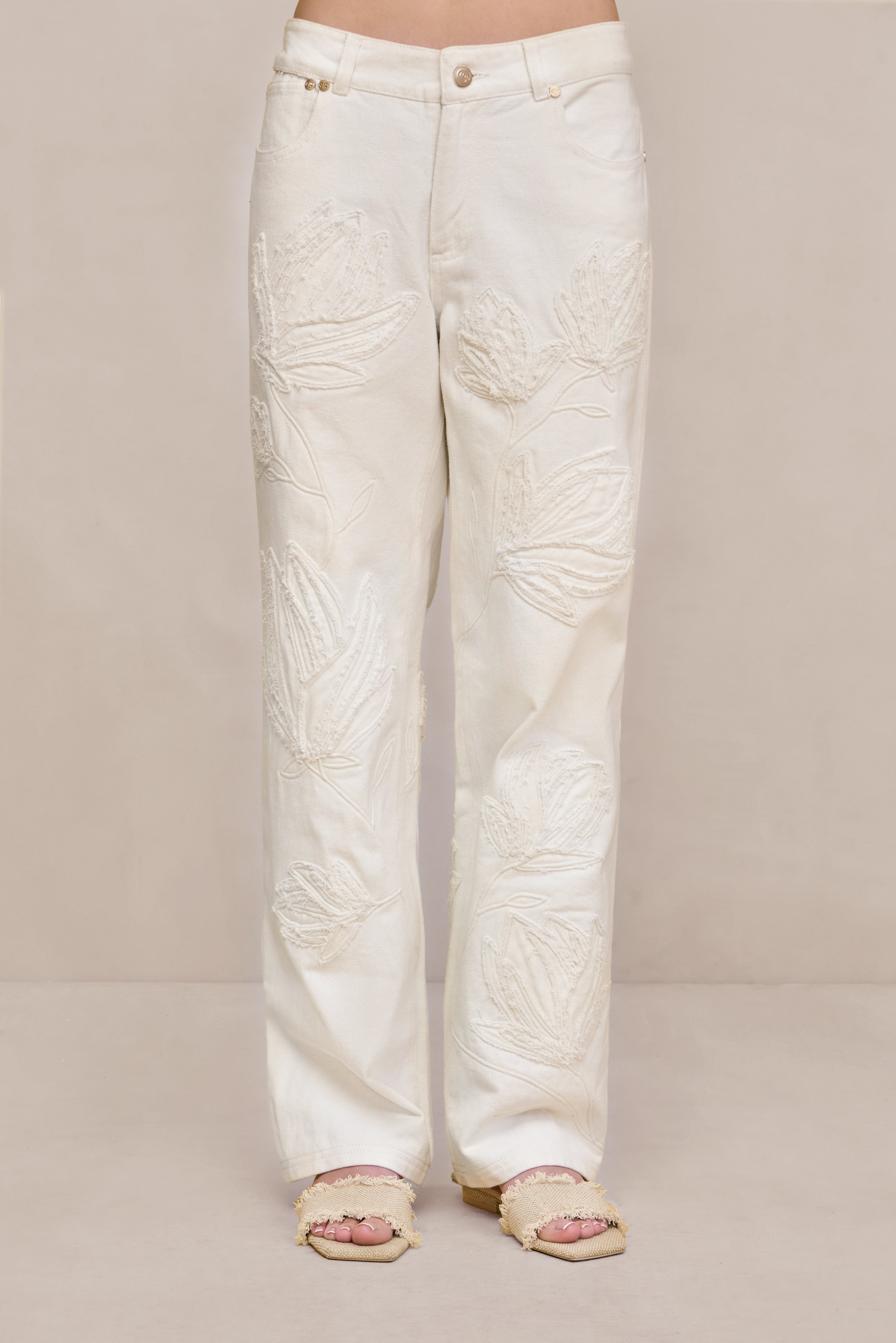 FLO JEAN - OFF WHITE