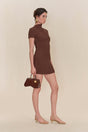 LUKA KNIT DRESS - JAVA