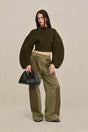 ELLA SWEATER - DEEP ROSEMARY