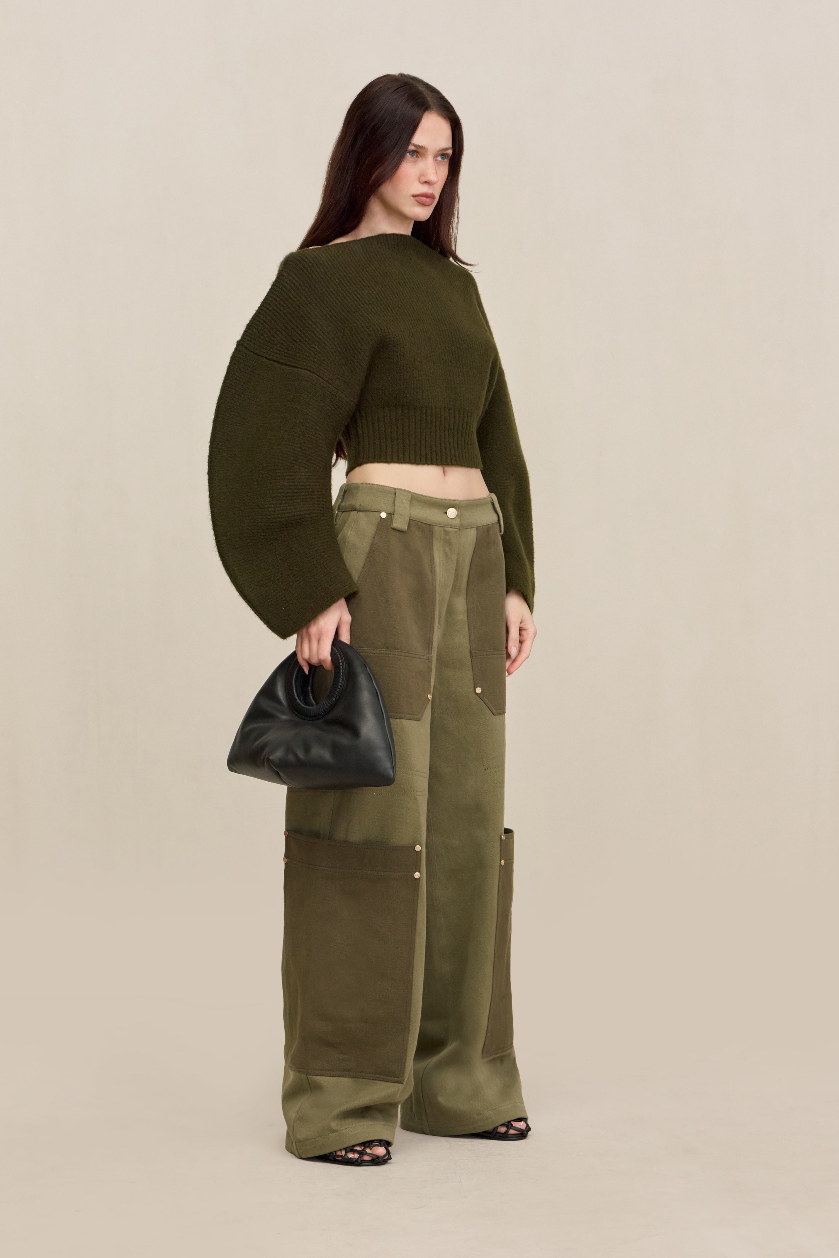 ELLA SWEATER - DEEP ROSEMARY