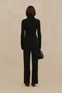 SONNY KNIT PANT - BLACK