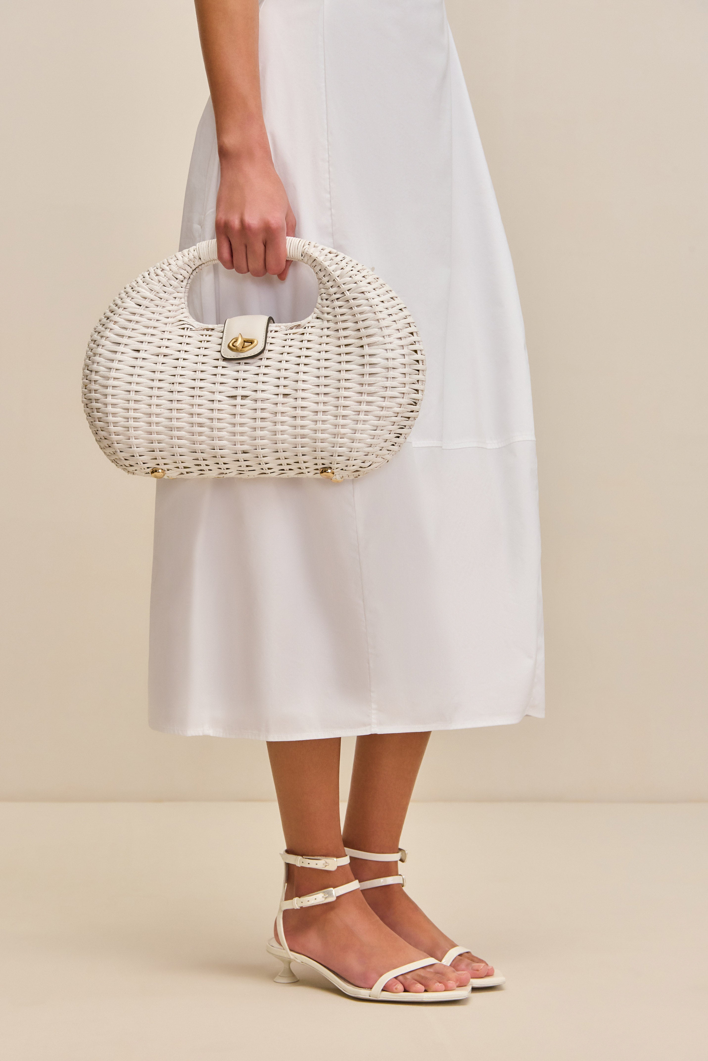 TORINA SANDAL - ANTIQUE WHITE