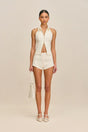 DENNY SHORT - OFF WHITE