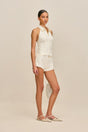 DENNY SHORT - OFF WHITE