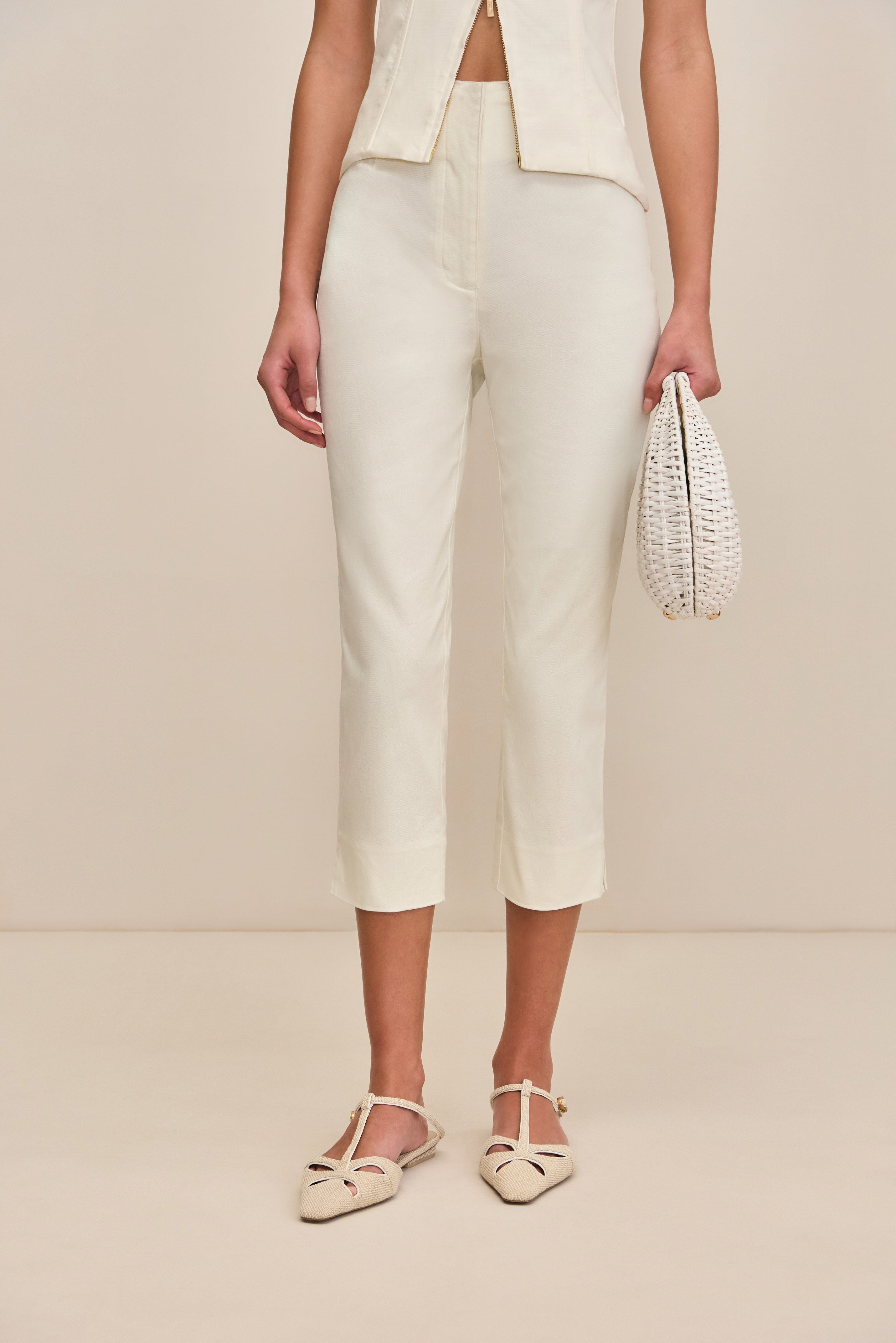 BLAIRE PANT - OFF WHITE