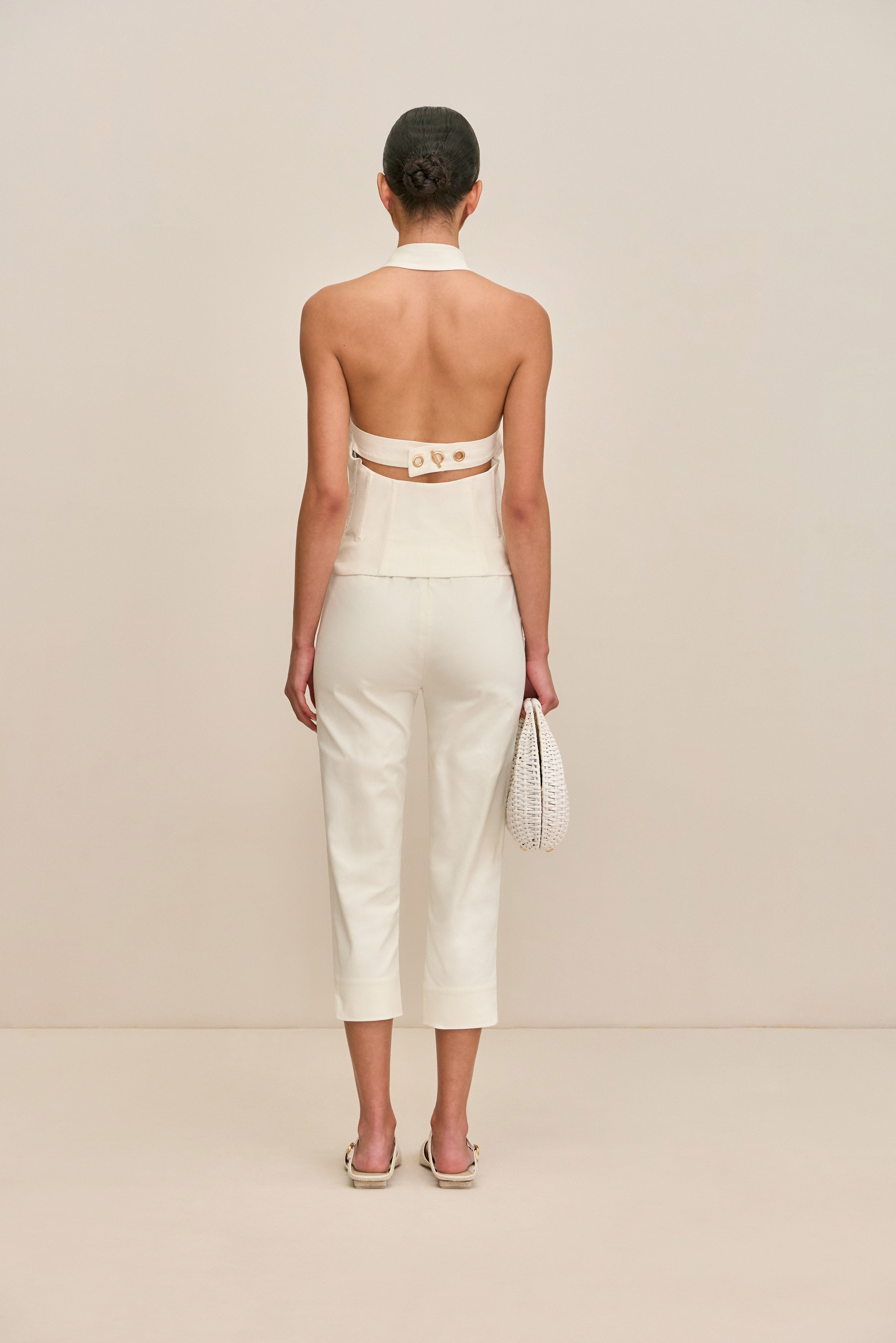 BLAIRE PANT - OFF WHITE