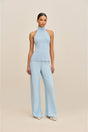 WAKE KNIT TOP - COASTAL
