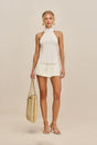 WAKE KNIT TOP - OFF WHITE