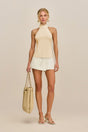 WAKE KNIT TOP - BEACH