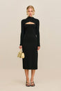 COLETTA KNIT DRESS - BLACK