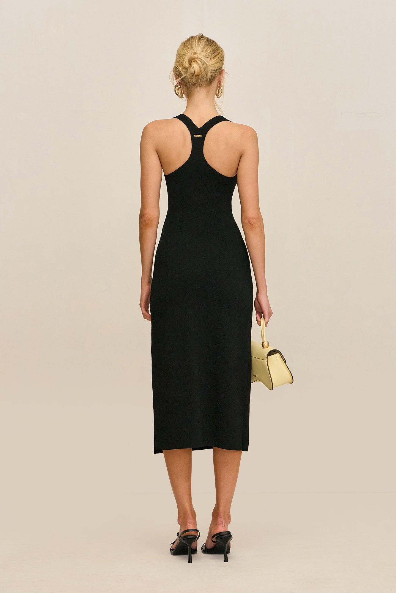 COLETTA KNIT DRESS - BLACK