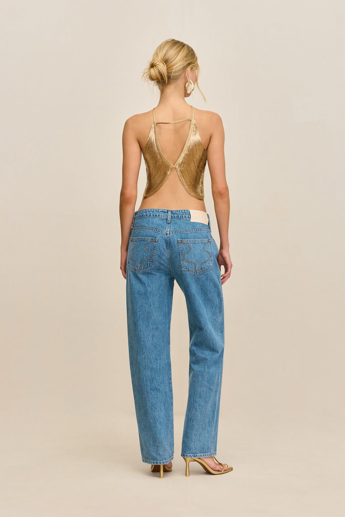 TAMAR JEAN - MEDIUM STONE WASH