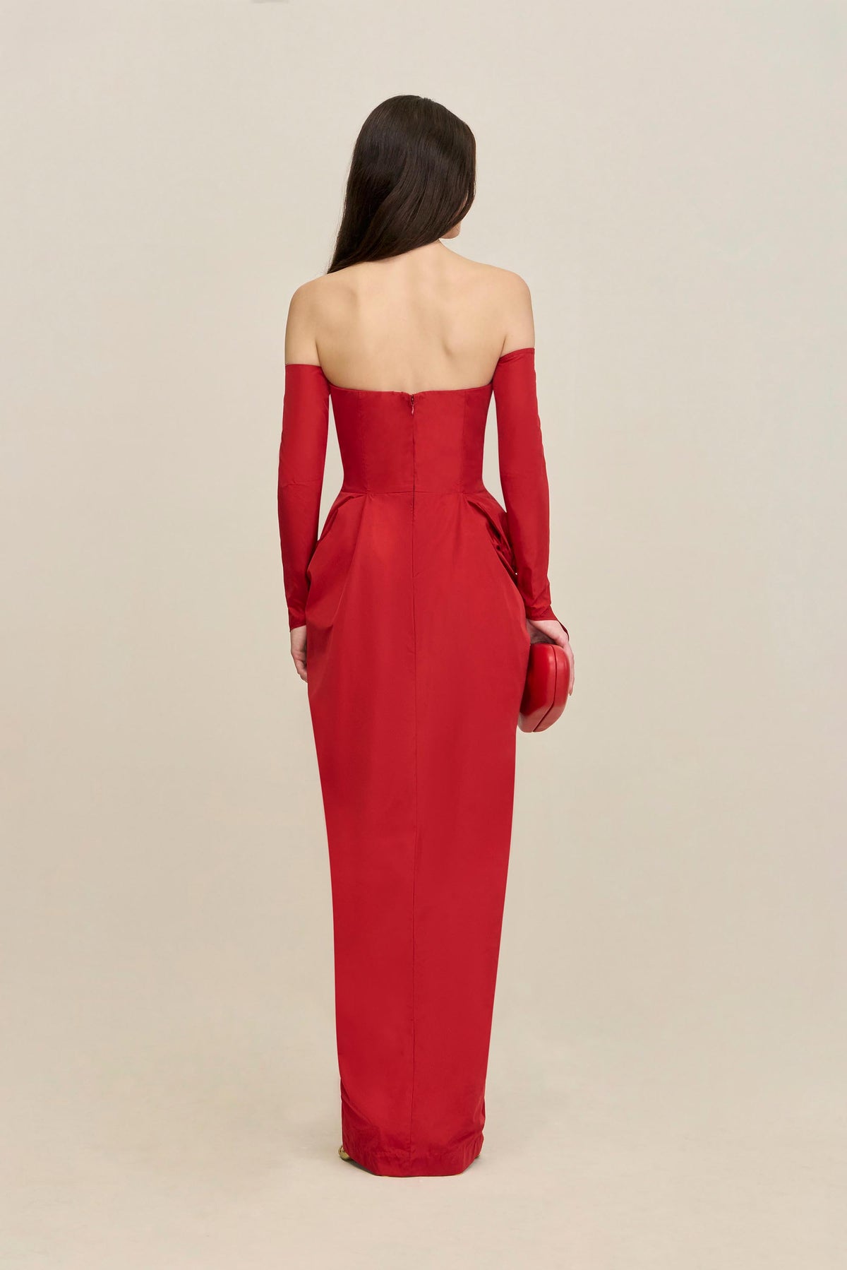 GEMMA GOWN - GARNET