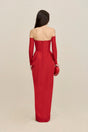 GEMMA GOWN - GARNET