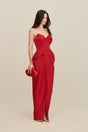 GEMMA GOWN - GARNET