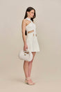 LILLIE KNIT DRESS - OFF WHITE