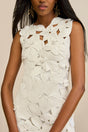 MEIRA KNIT DRESS - OFF WHITE