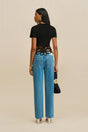 ERES KNIT TOP - BLACK