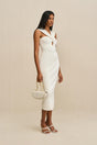 DAWNETTE KNIT DRESS - OFF WHITE