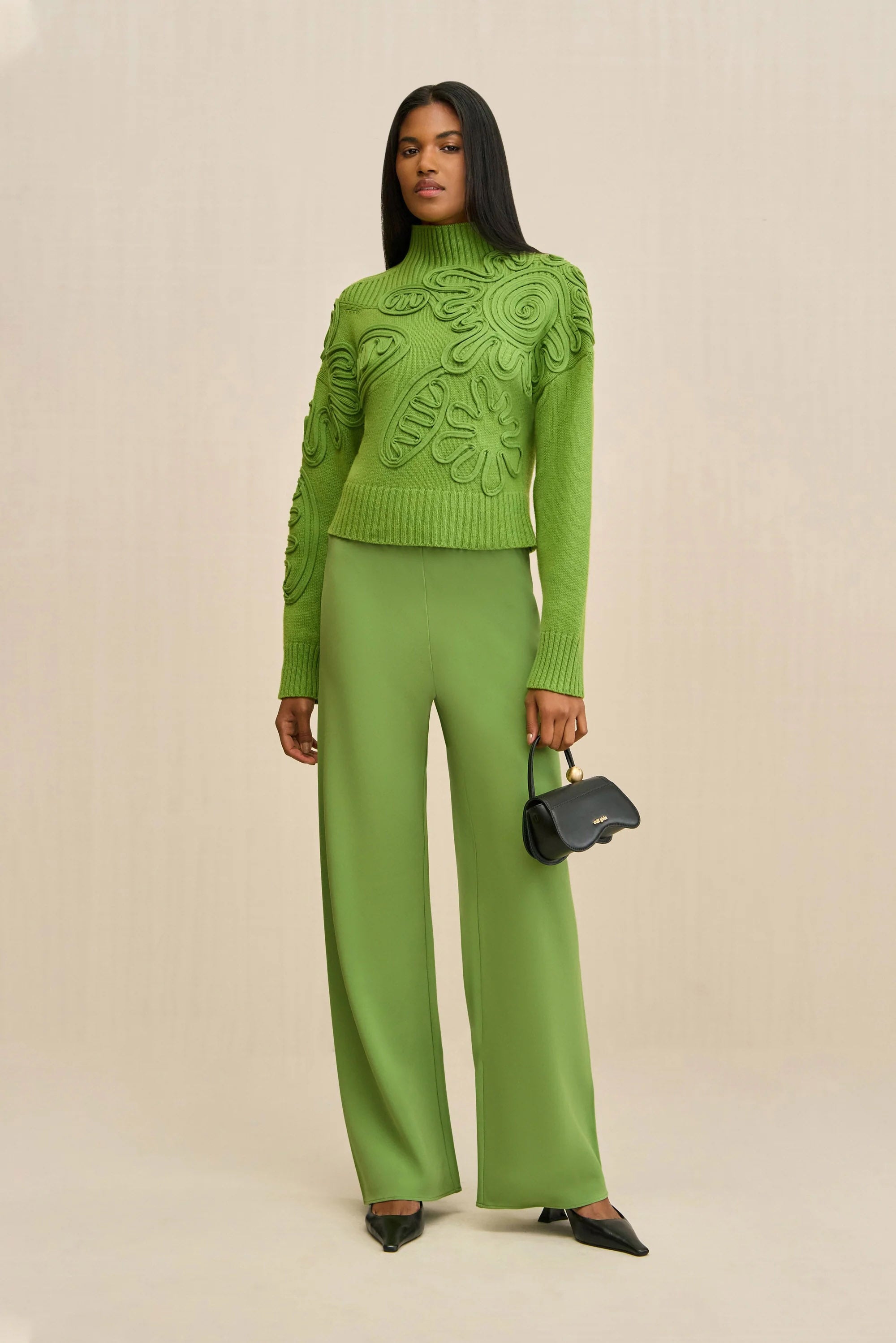 STACIE PANT - PISTACHIO