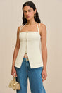 KATELLA TOP - OFF WHITE