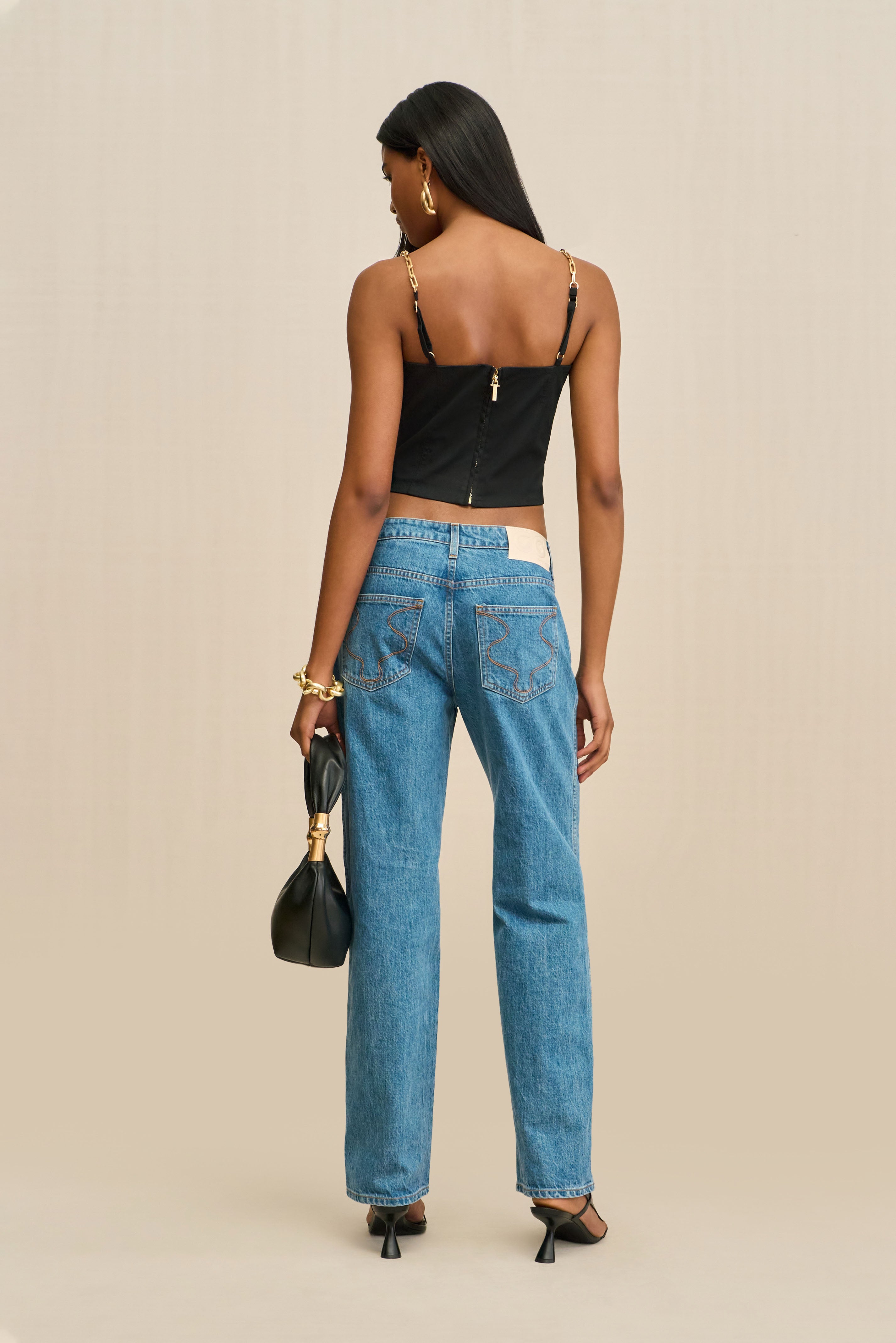 FIANNA TOP - BLACK