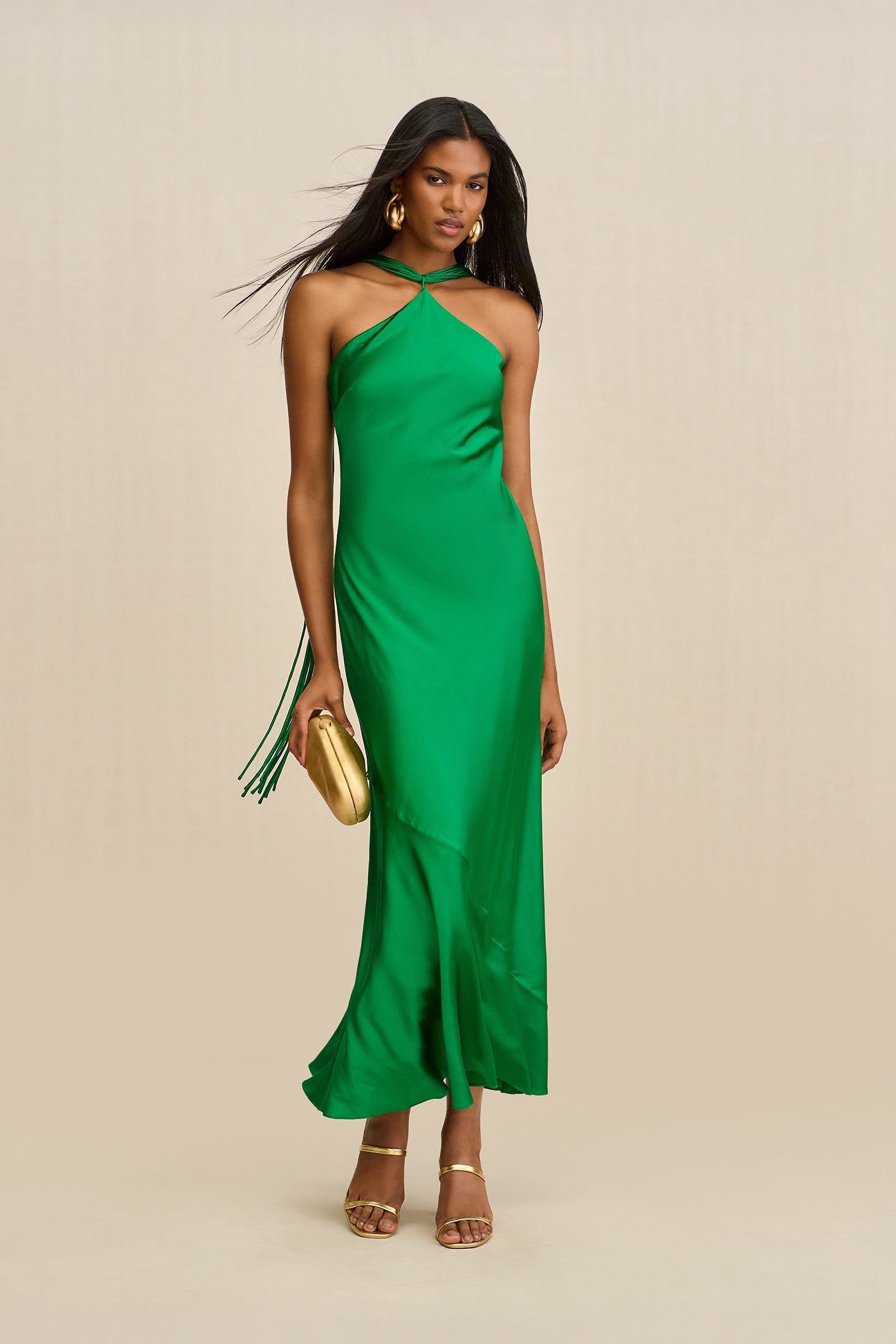 PHEOBE GOWN - MALACHITE