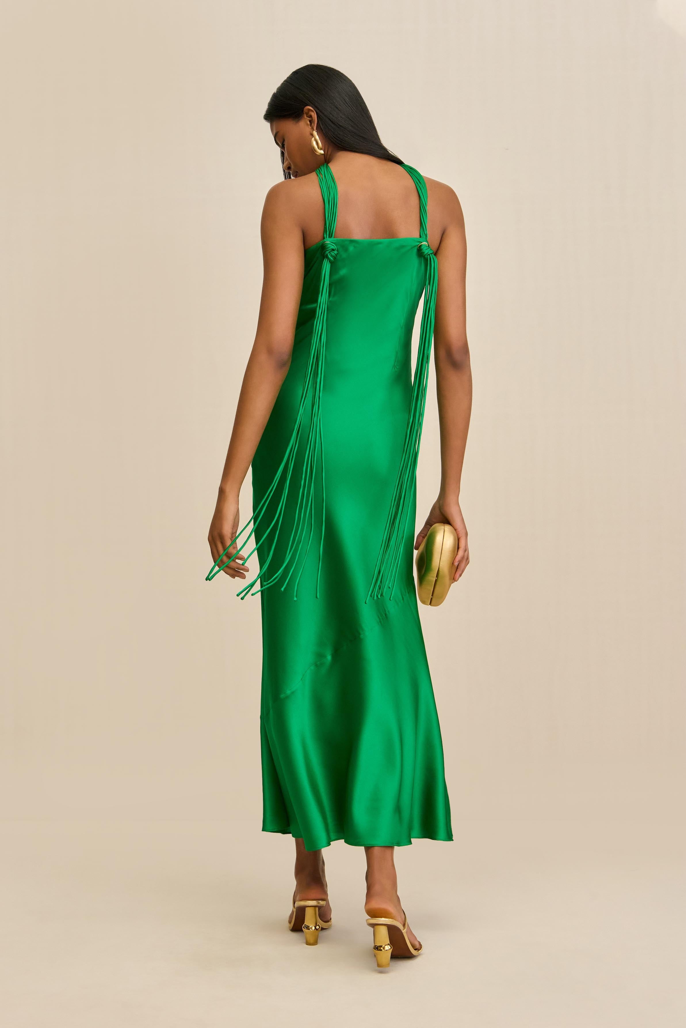 PHEOBE GOWN - MALACHITE