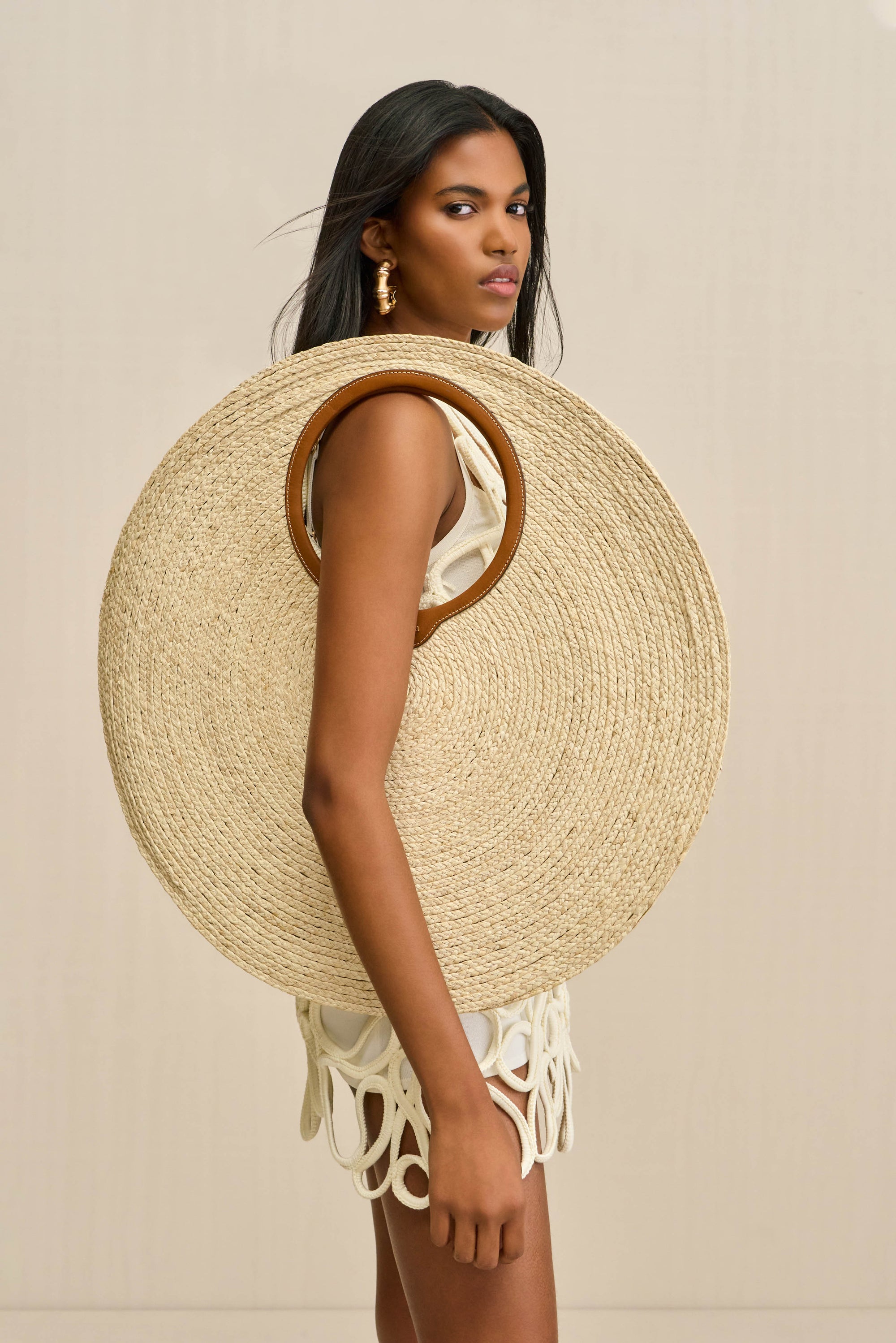 AMUN SHOULDER BAG - NATURAL
