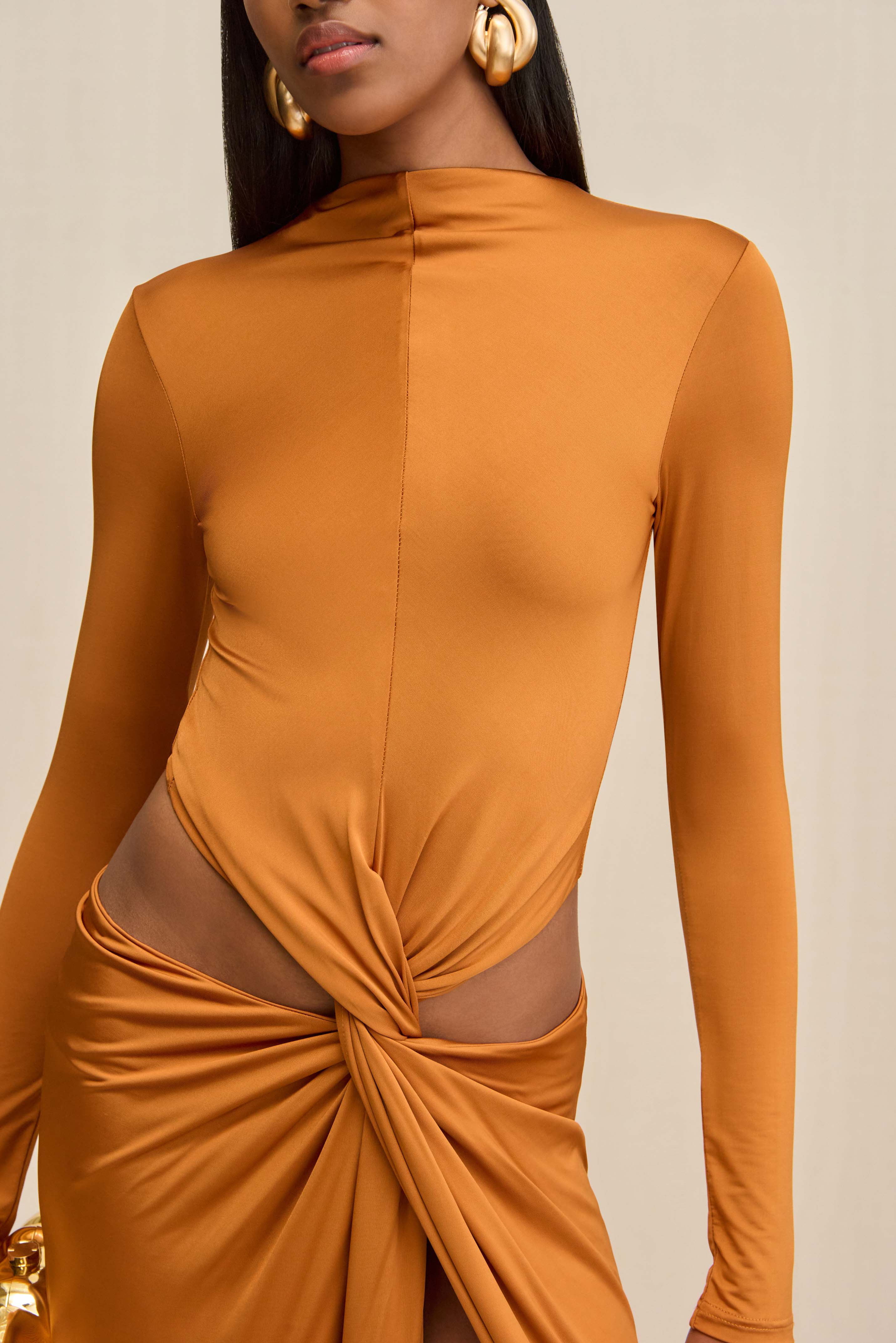 KERI GOWN - BOURBON