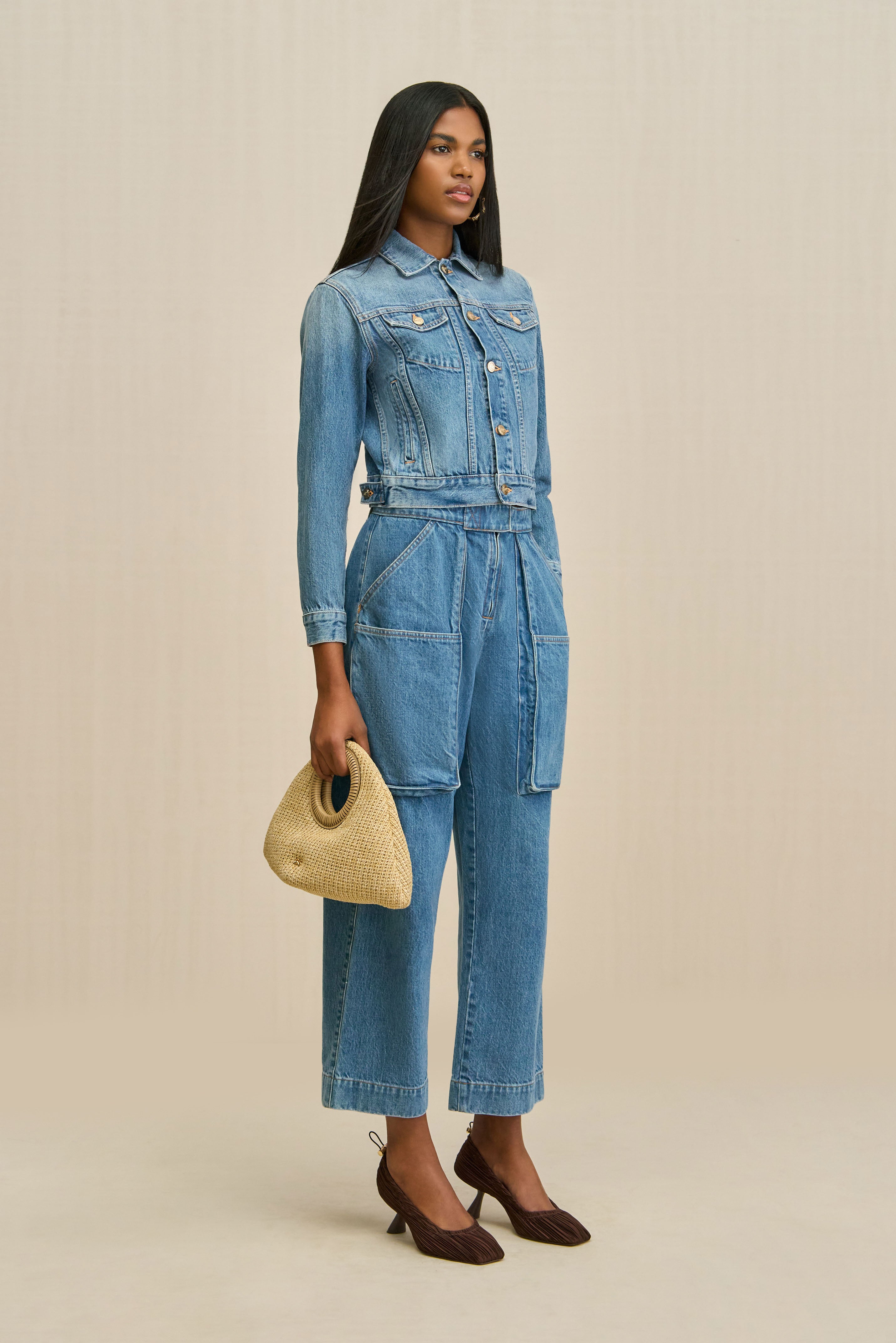TOPANGA JEAN - MEDIUM STONE WASH