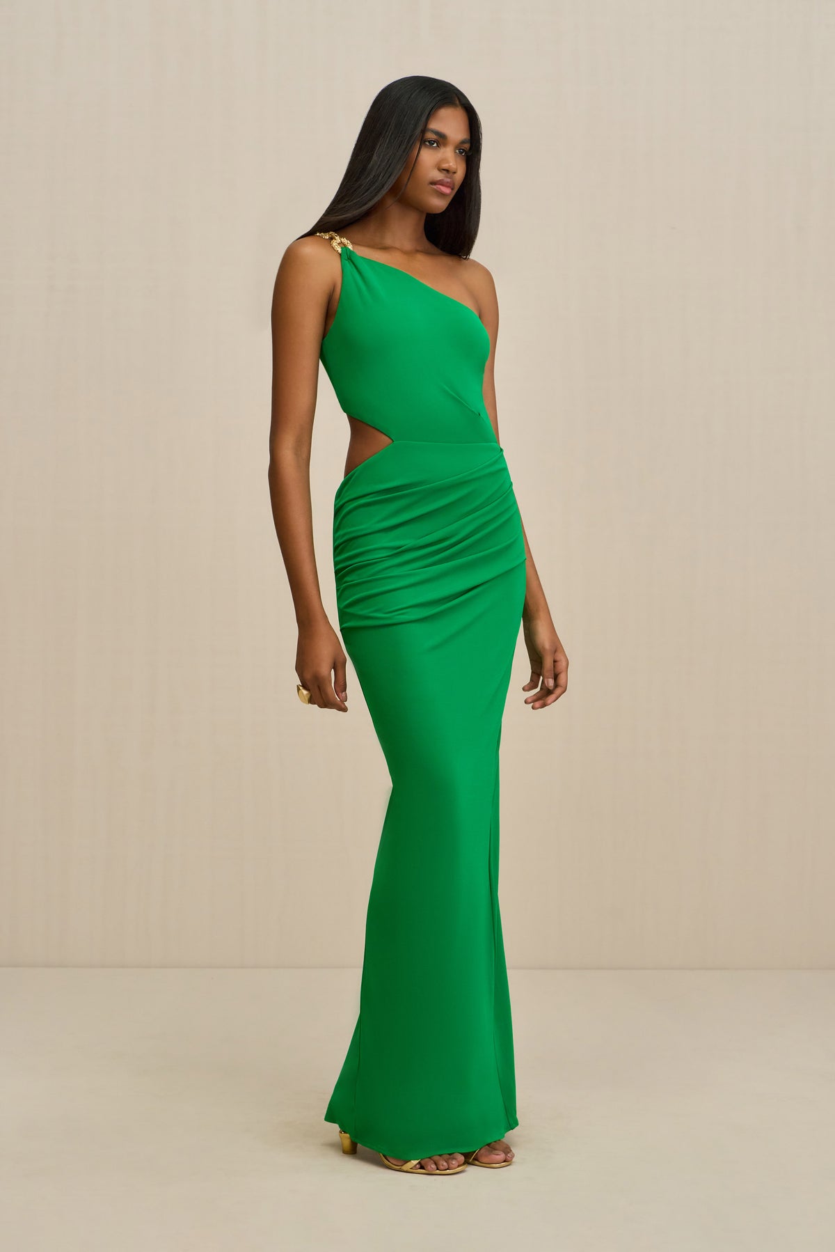 COBIE GOWN - MALACHITE