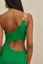 COBIE GOWN - MALACHITE