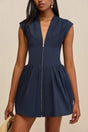 ROCCA DRESS - DEEP LAKE