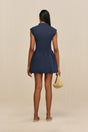 ROCCA DRESS - DEEP LAKE