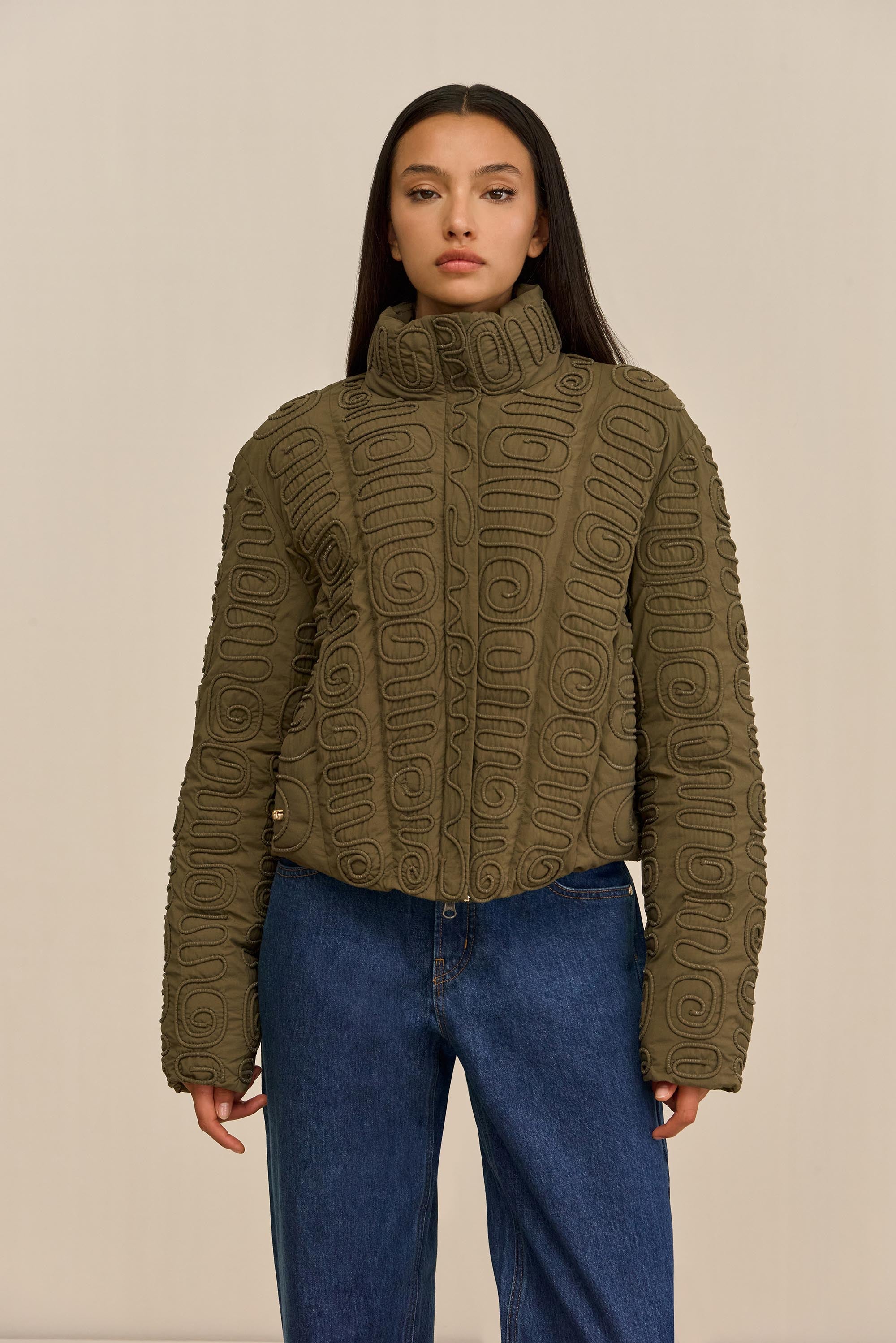 INGRIM JACKET - DEEP ROSEMARY