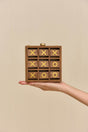 TIC TAC TOE CLUTCH - WALNUT