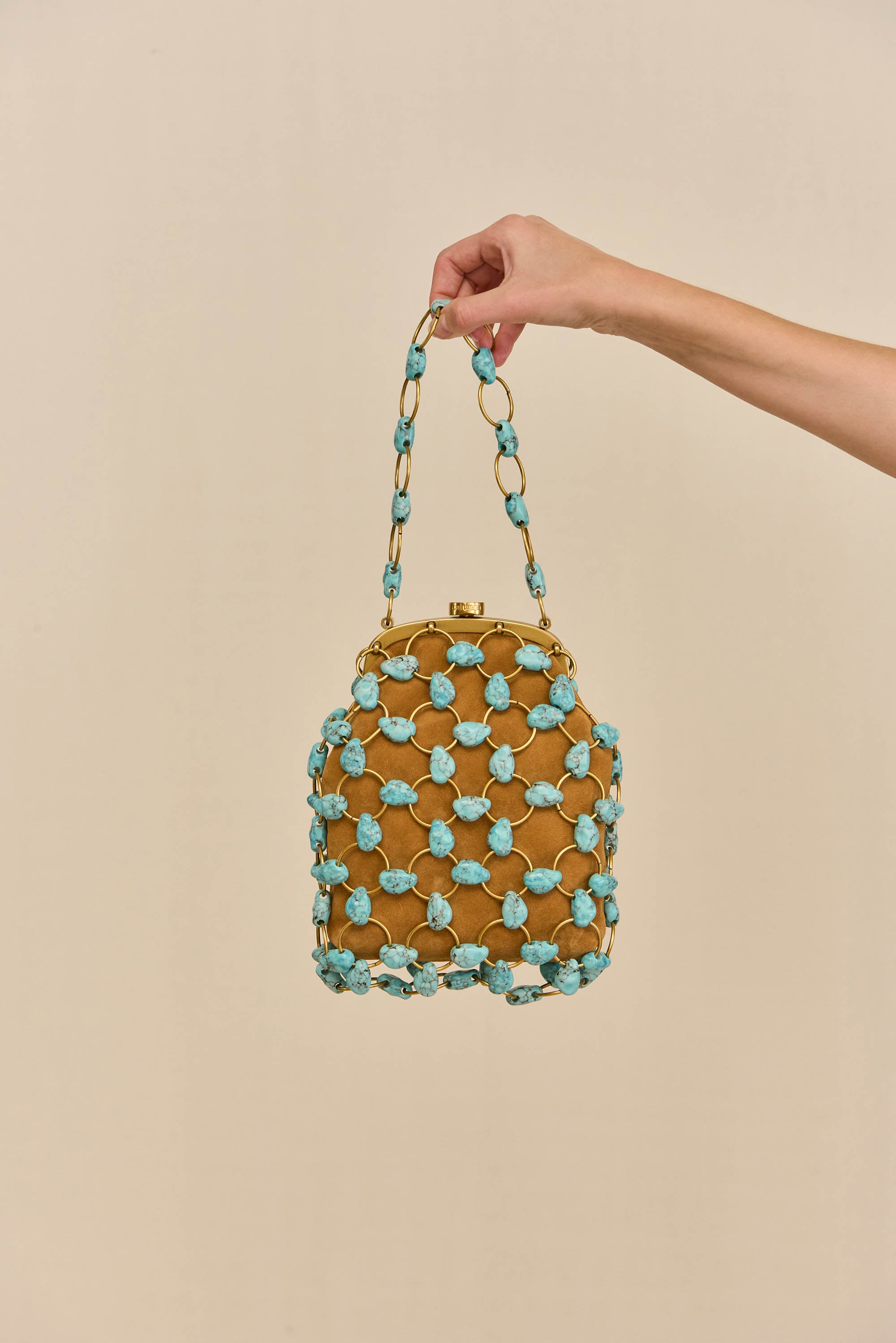 BRIELLE WRISTLET - IBIZA TURQUOISE MULTI